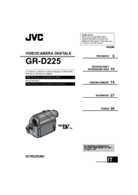 Per vedere il documento Jvc GR-D225 Manuale Utente